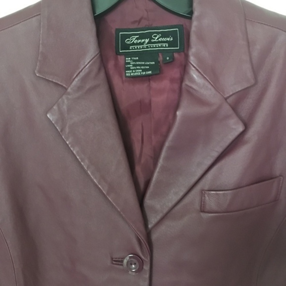 Jerry Lewis 100% Leather Jacket - image 4